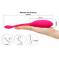 Vibrador remoto a distancia de 19cmx35cm - Miniatura 6