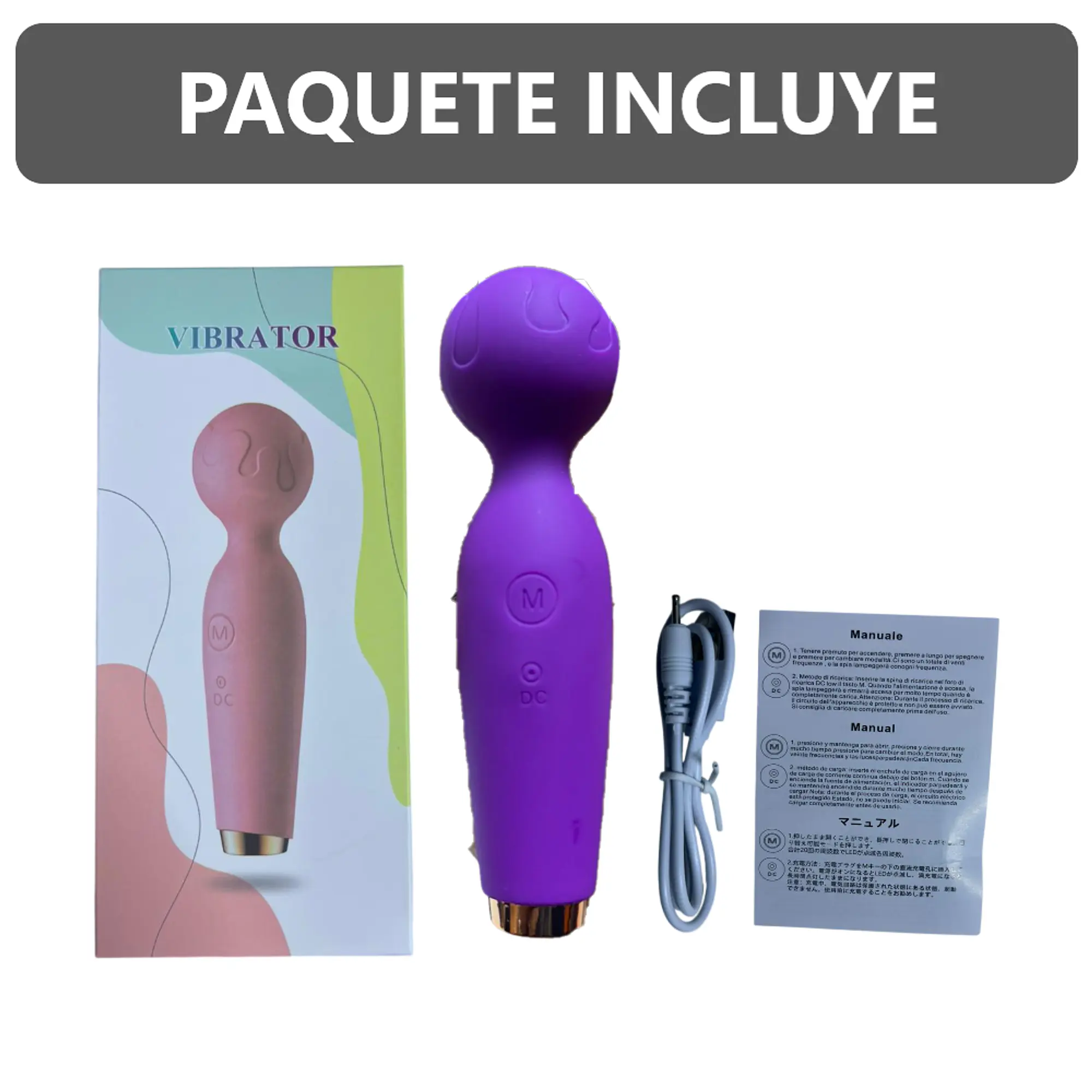 Potente vibrador de 15 modos de vibración de 15cm x 3cm 8
