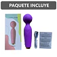 Potente vibrador de 15 modos de vibración de 15cm x 3cm - Miniatura 8
