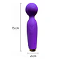 Potente vibrador de 15 modos de vibración de 15cm x 3cm - Miniatura 9