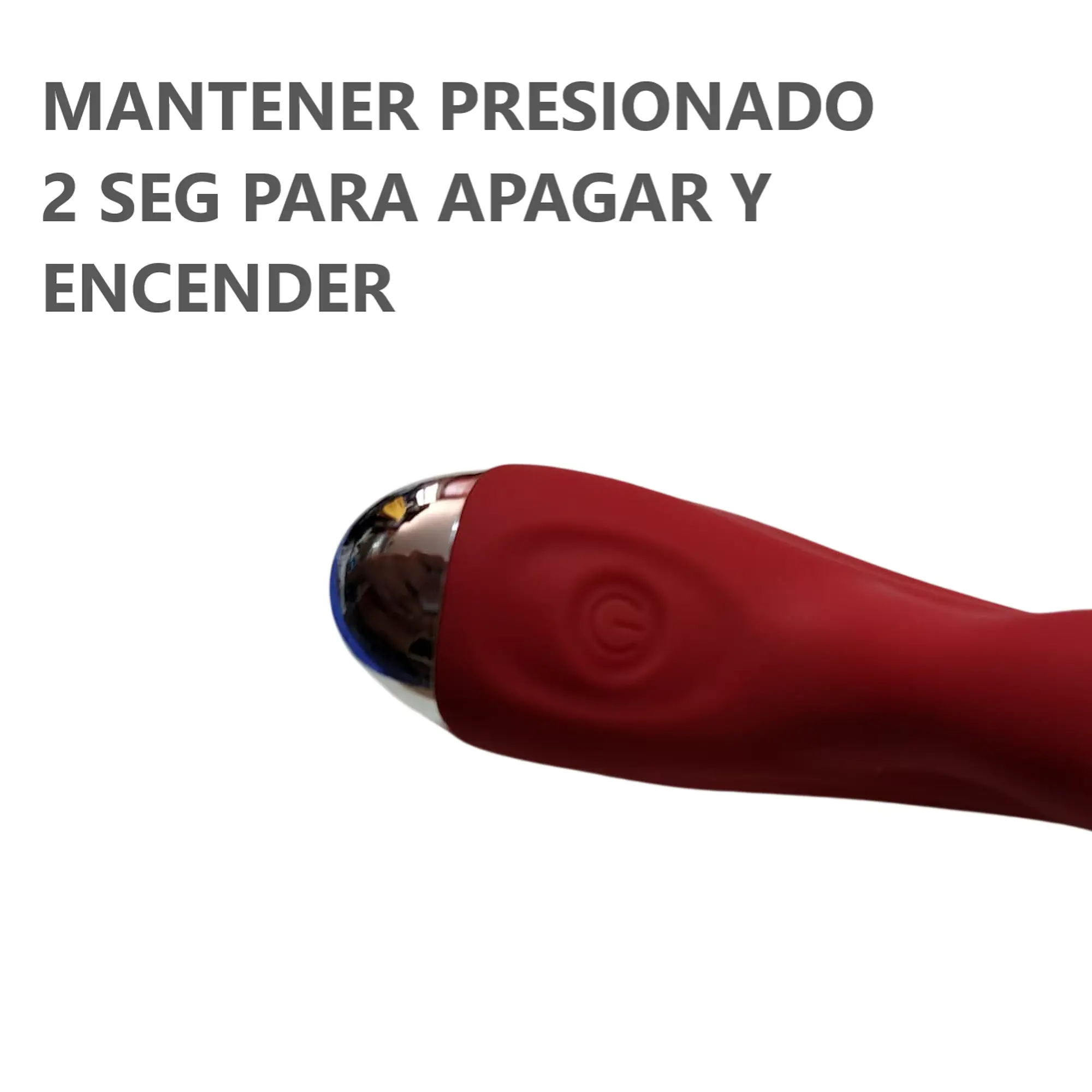Potente vibrador de 2 sensación 10 modos de vibración - 19.5cm x 3cm 4