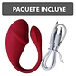 Vibrador estimulador de clítoris de huevo inalámbrico con aplicación 10 modos de vibración - Miniatura 5