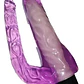 Dildo doble 21x 4cm con vibrador a pilas - Miniatura 7