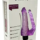 Dildo doble 21x 4cm con vibrador a pilas - Miniatura 8