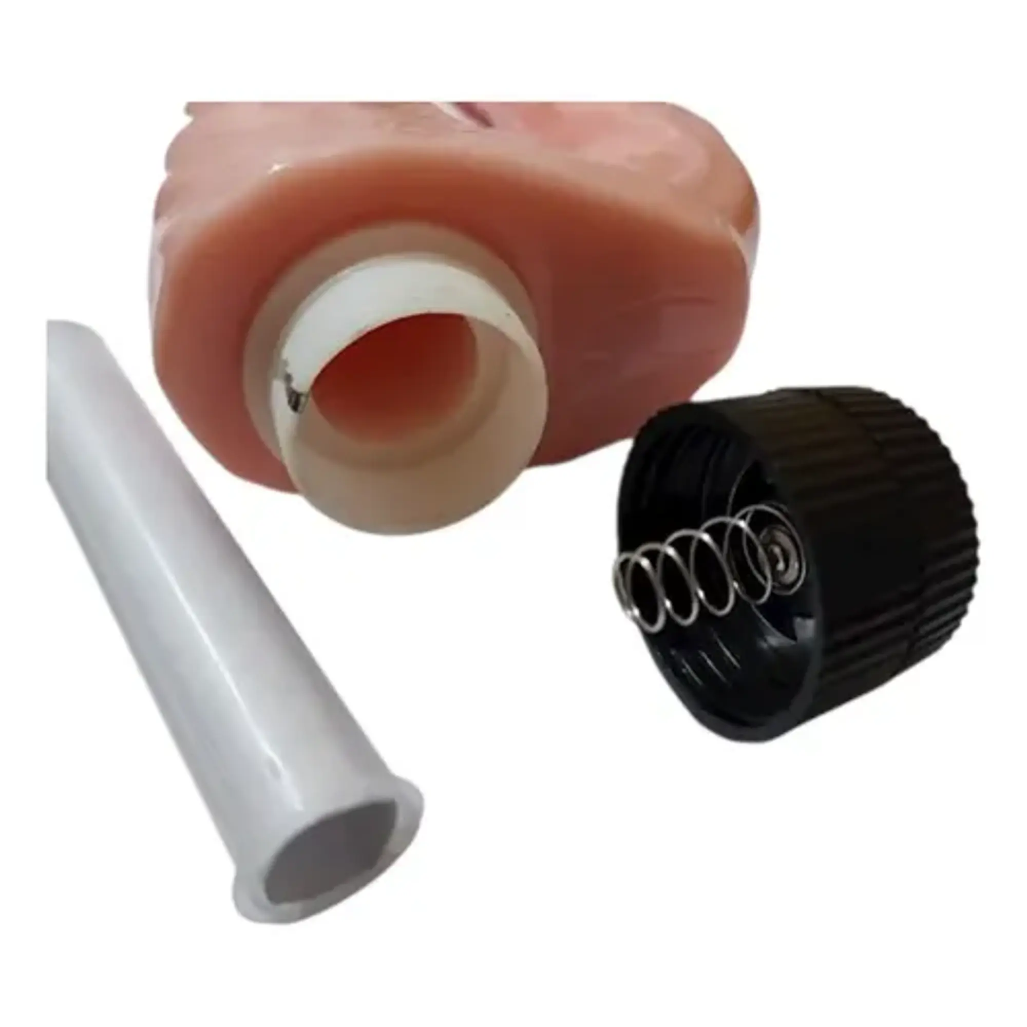 Dildo doble 21x 4cm con vibrador a pilas 11