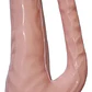 Dildo doble 21x 4cm con vibrador a pilas - Miniatura 12