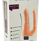 Dildo doble 21x 4cm con vibrador a pilas - Miniatura 13