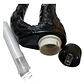 Dildo doble 21x 4cm con vibrador a pilas - Miniatura 16