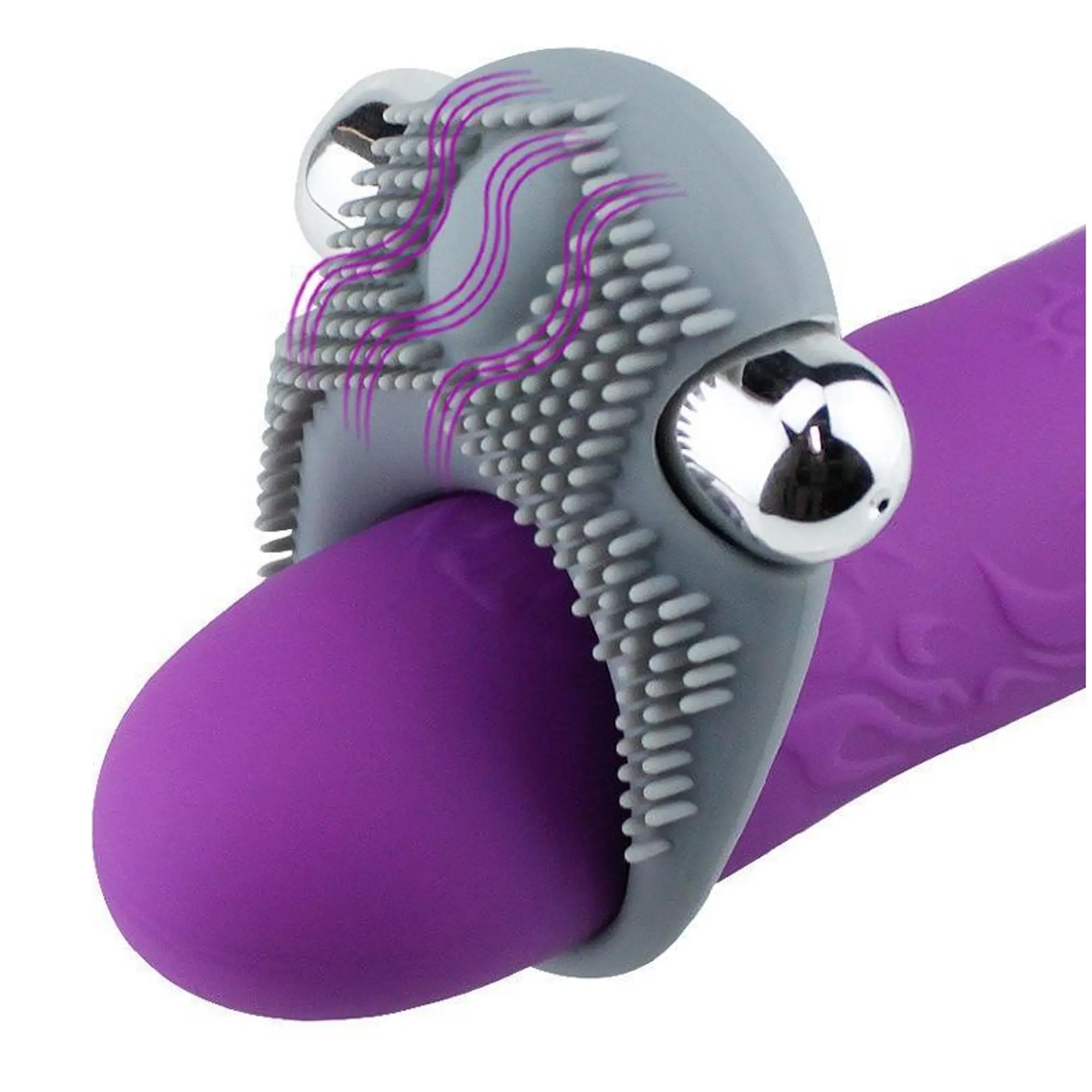Potente ANILLO Vibrador para pene 1