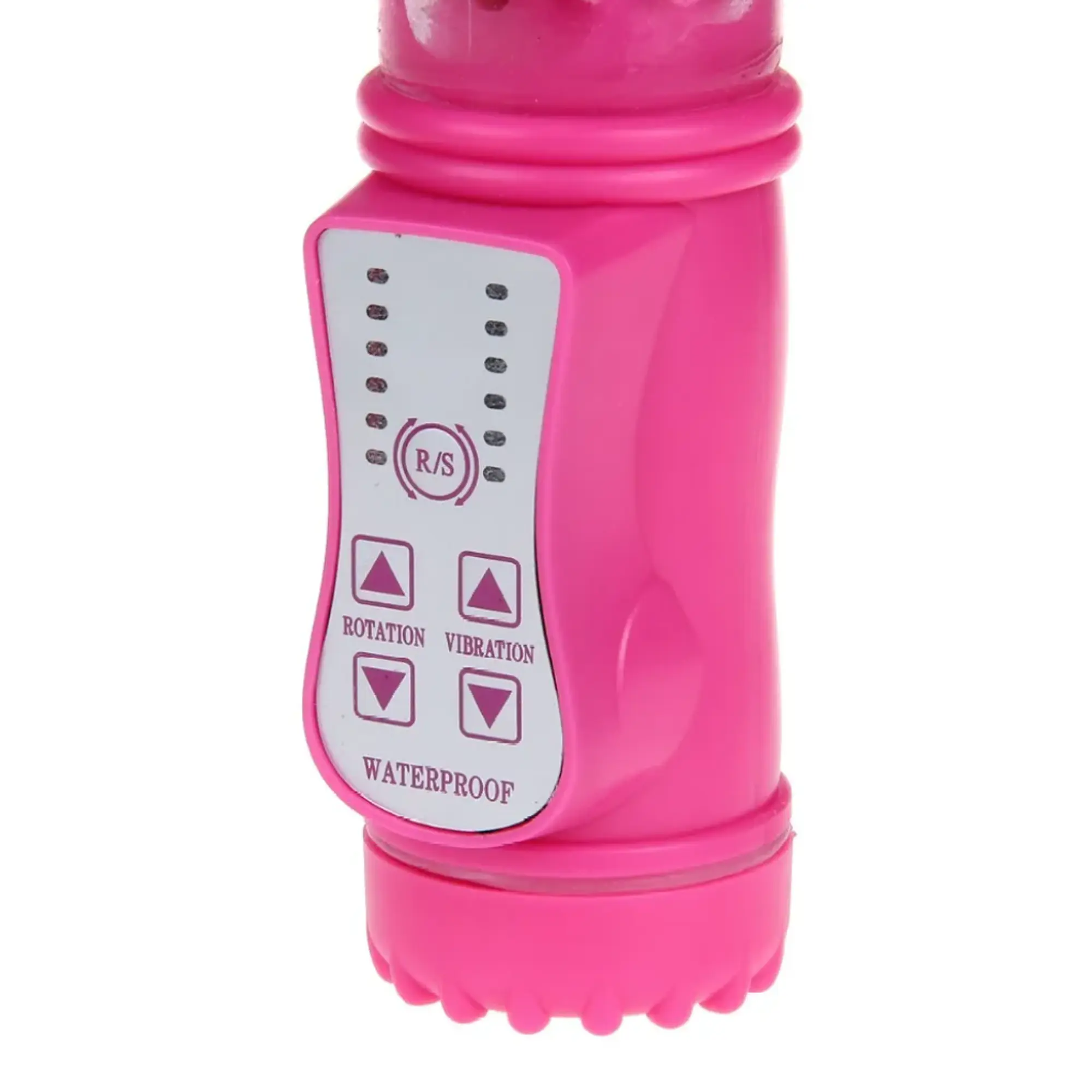 Vibrador Dual Conejo 22 X 4cm con 12 velocidades - ROSADO 2