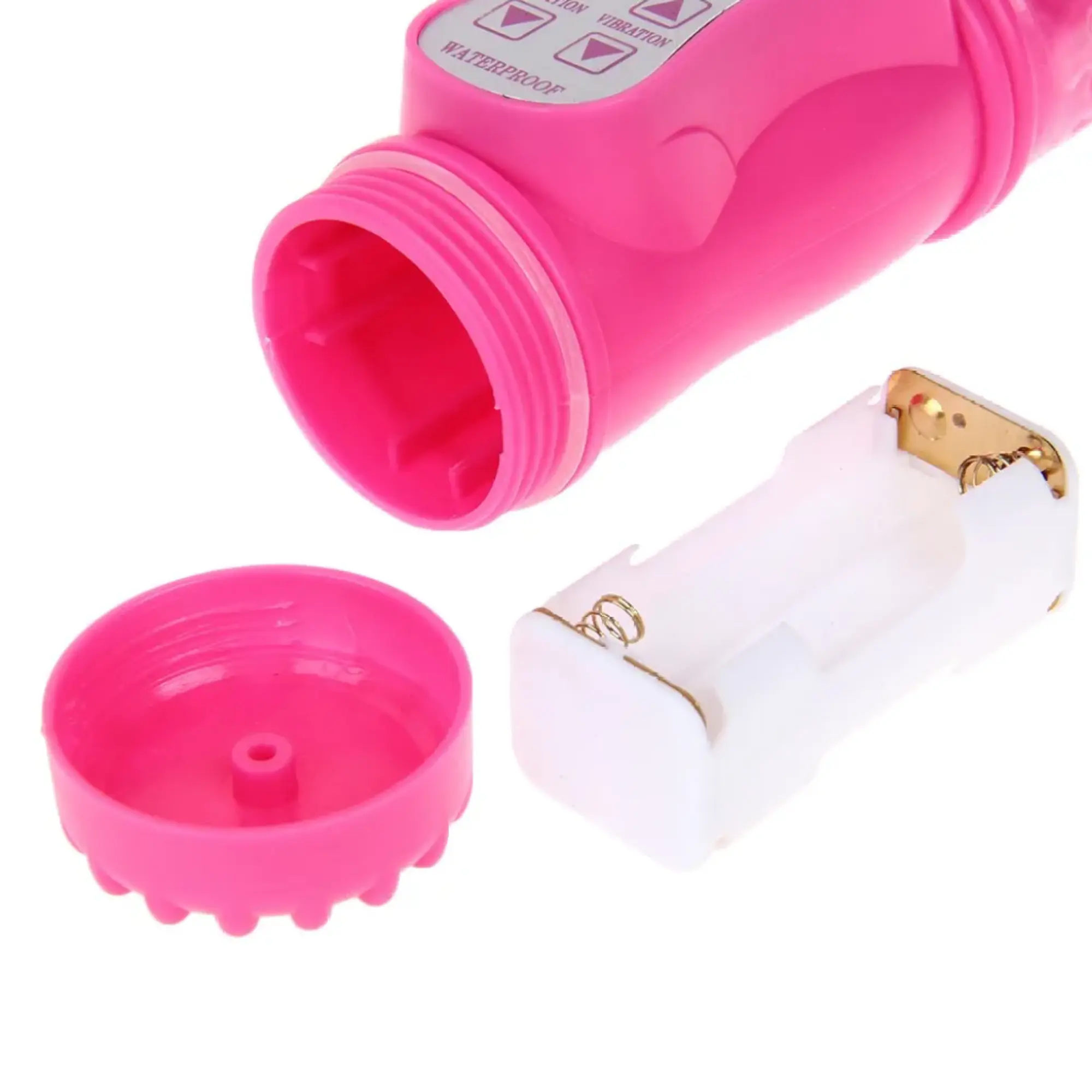 Vibrador Dual Conejo 22 X 4cm con 12 velocidades - ROSADO 3