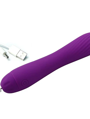 Potente vibrador 17cm x 32cm - Morado