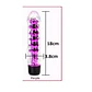 Potente Vibrador De 8 Velocidades Jelly - 18cm x 3.3cm - Miniatura 4