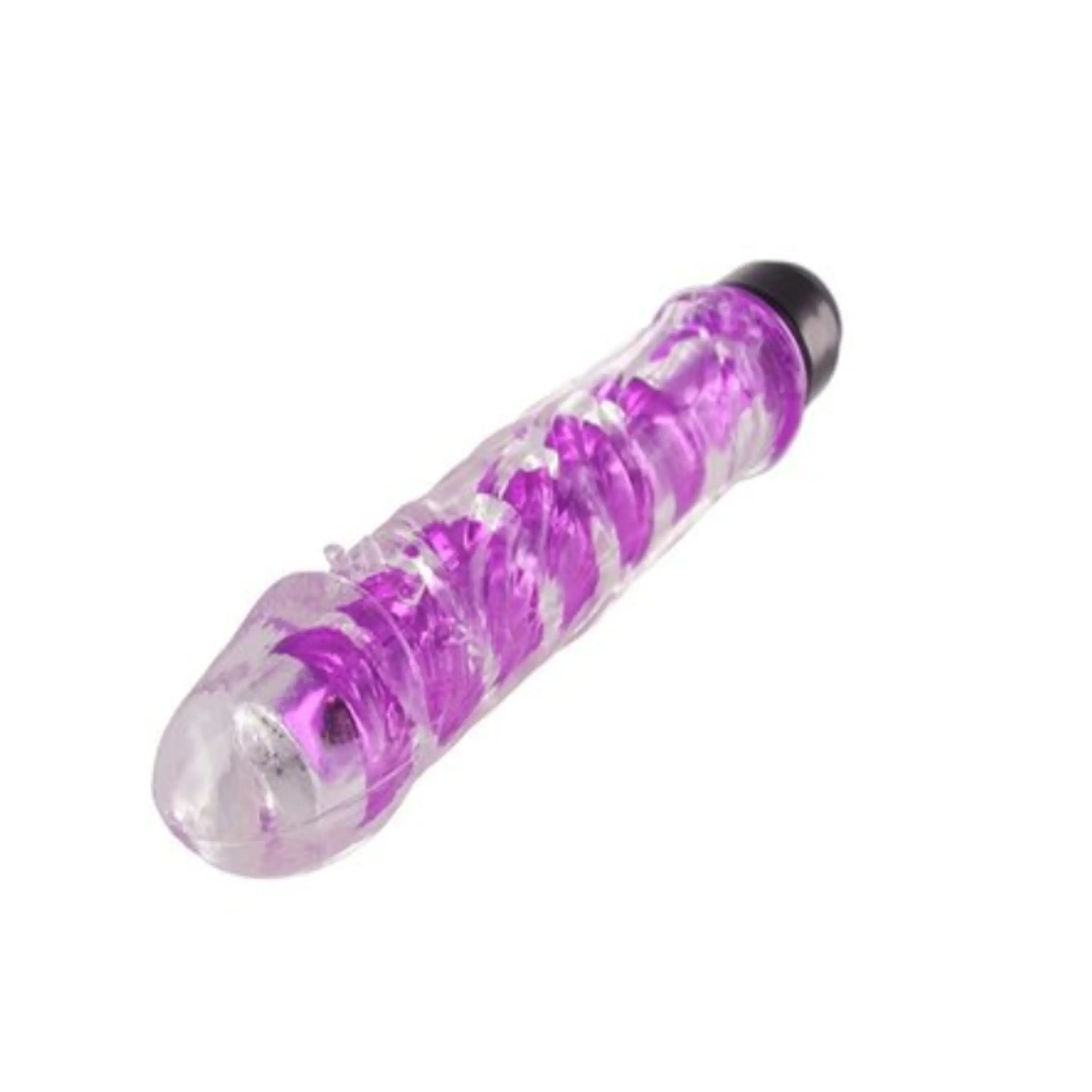 Potente Vibrador De 8 Velocidades Jelly - 18cm x 3.3cm 5