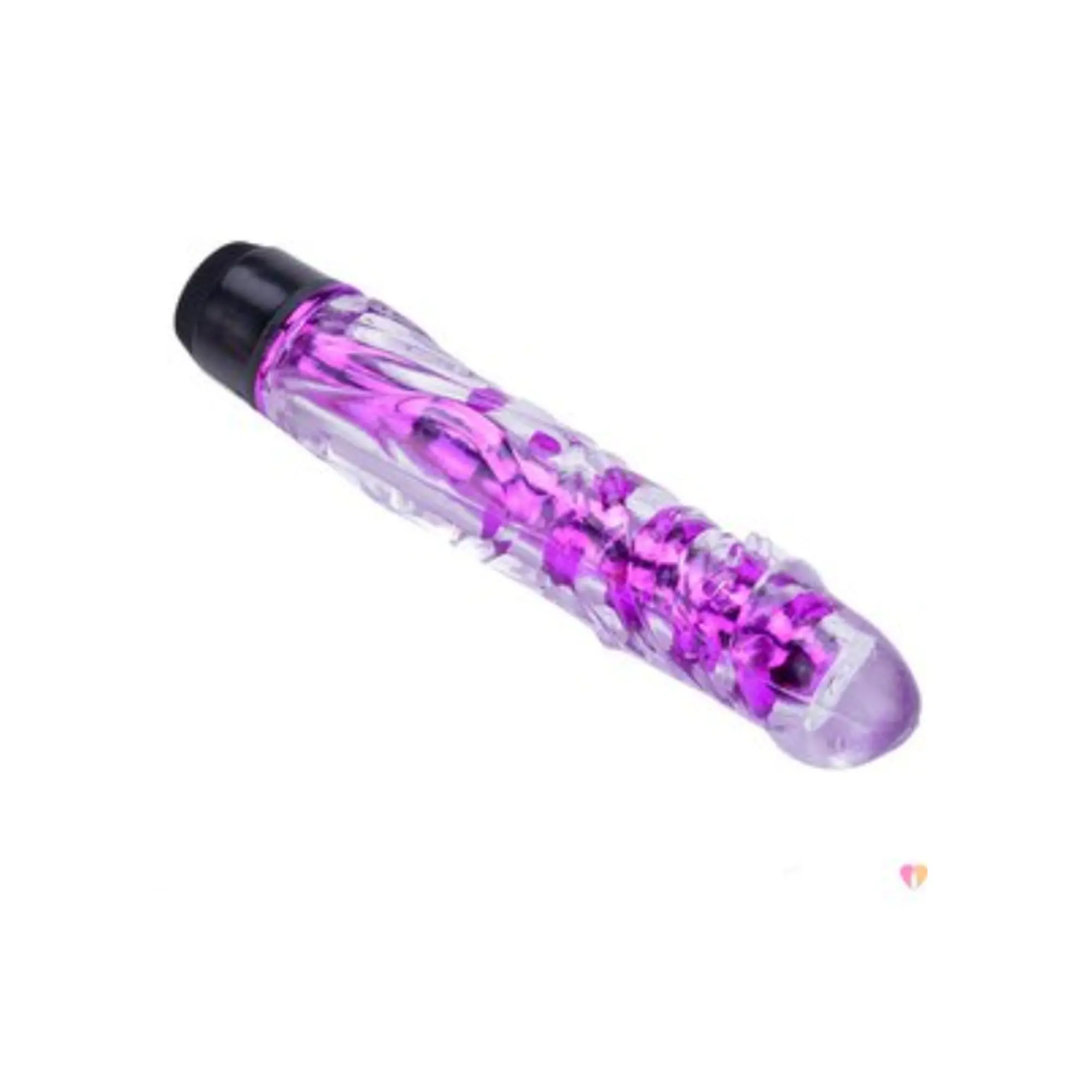Potente Vibrador De 8 Velocidades Jelly - 18cm x 3.3cm 9
