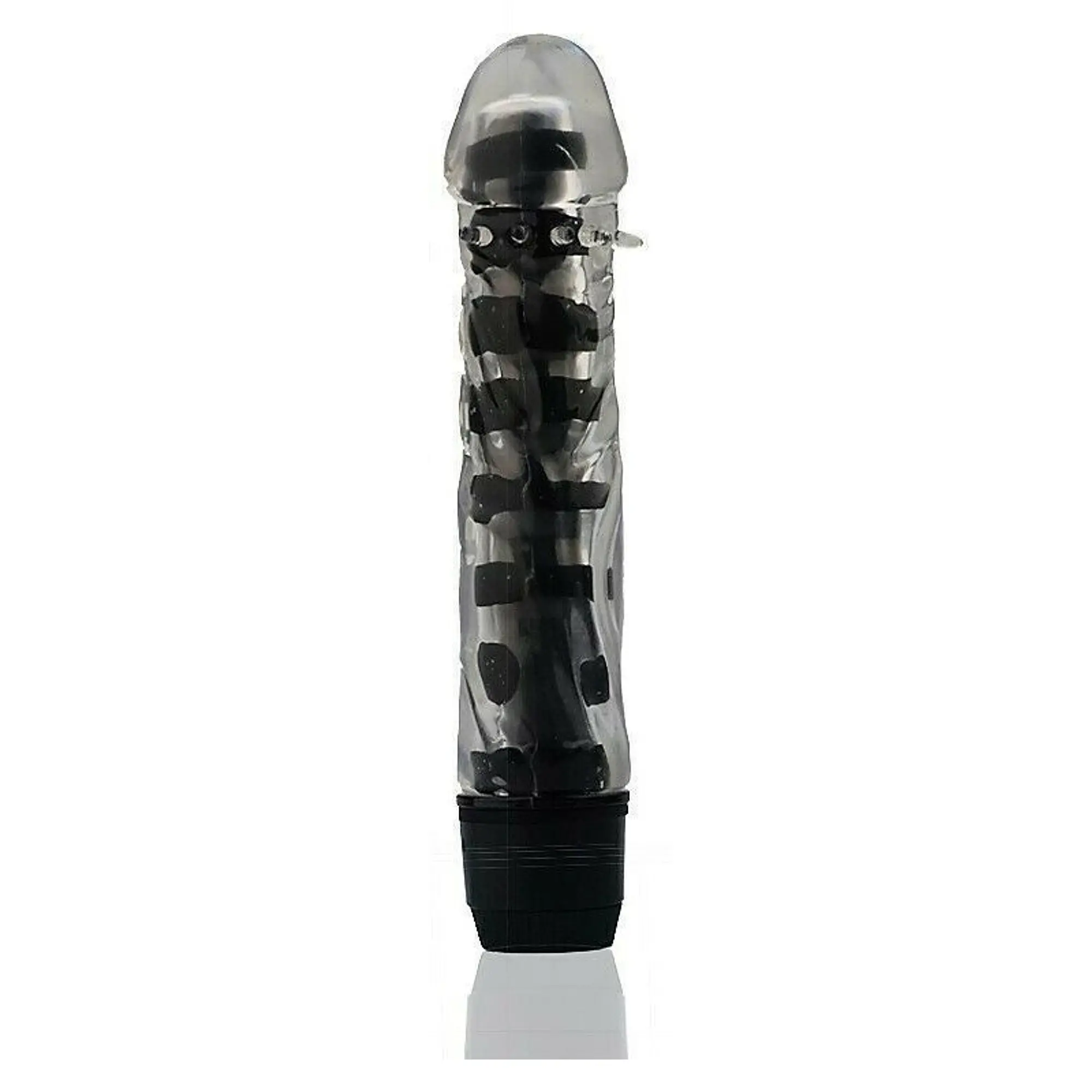 Potente Vibrador De 8 Velocidades Jelly - 18cm x 3.3cm 10