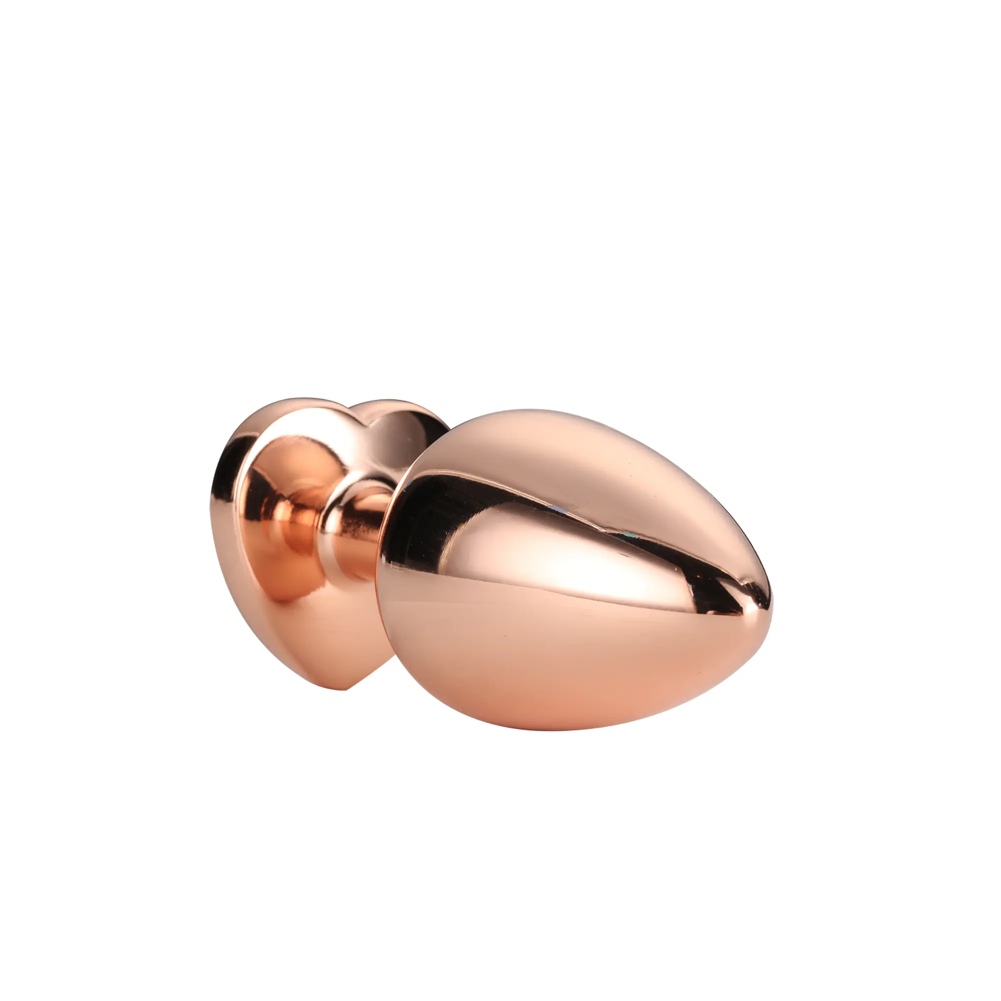Plug De metal Rosa Oro - Talla S 4
