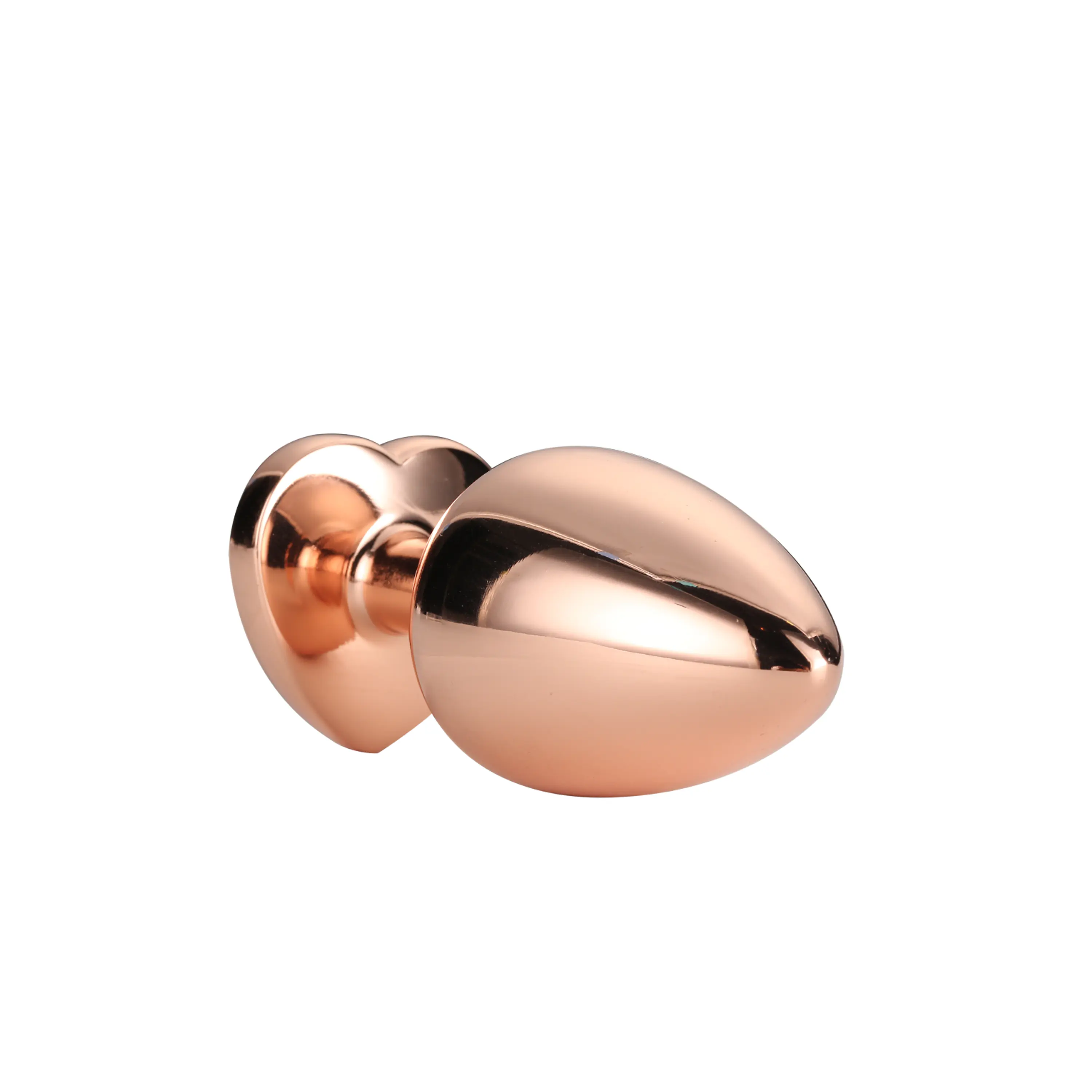 Plug De metal Rosa Oro - Talla S 4