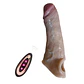 Manga con vibrador para Extender el pene Reutilizable y control remoto - 20 cm - Miniatura 1