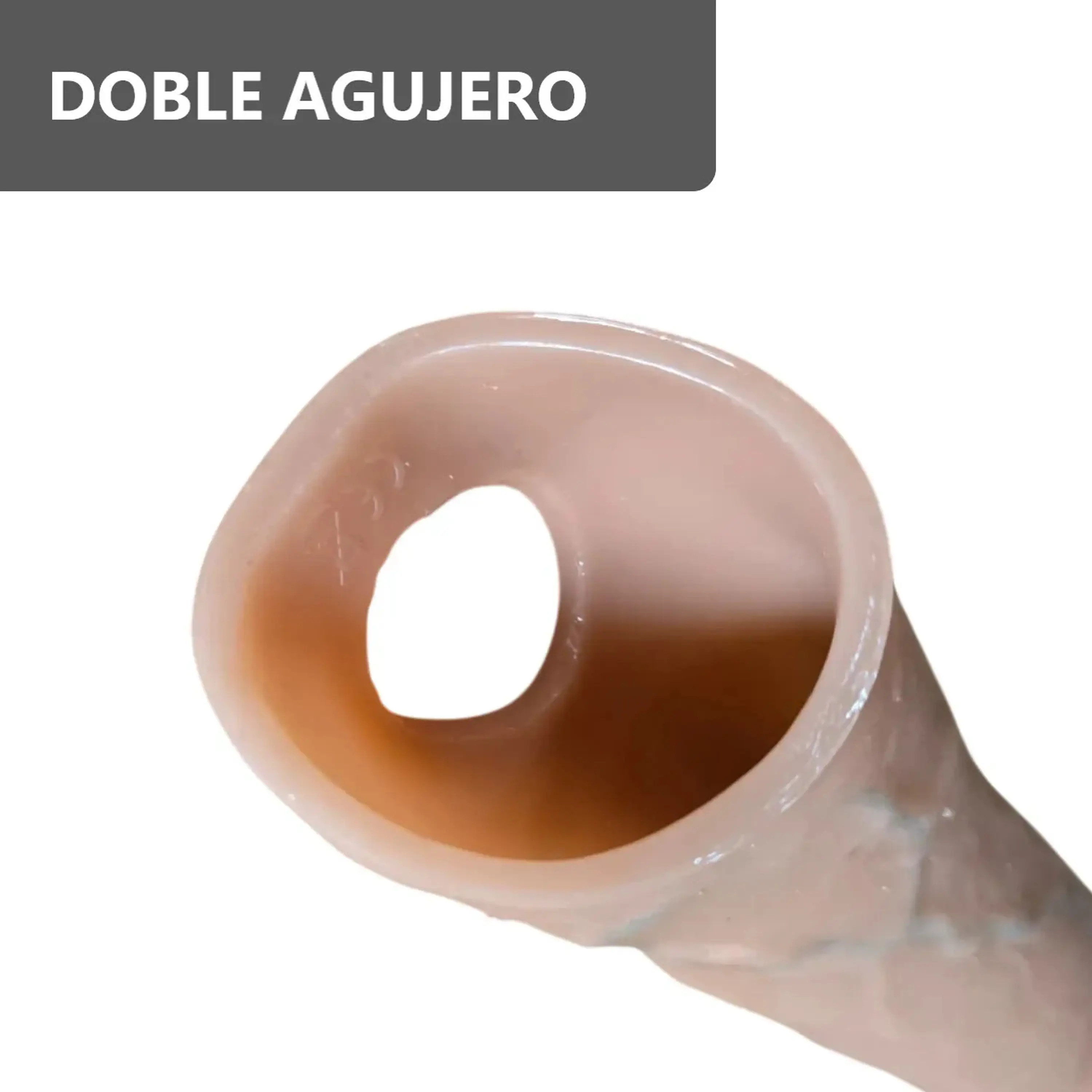 Manga con vibrador para Extender el pene Reutilizable y control remoto - 20 cm 5
