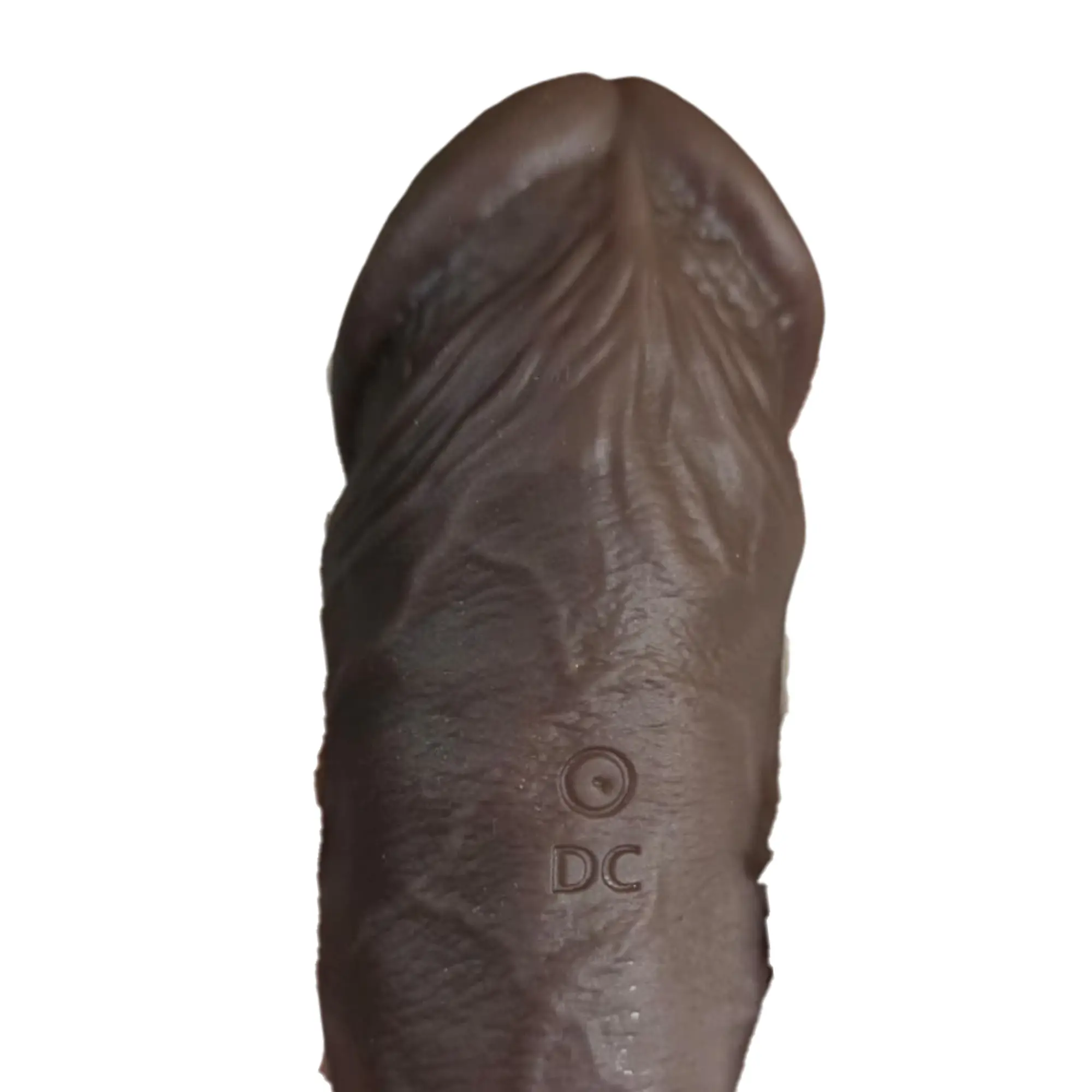 Manga con vibrador para Extender el pene Reutilizable y control remoto - Color marrón 20 cm 3