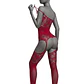 Sexy Enterizo Tipo Malla con medias  - Miniatura 1