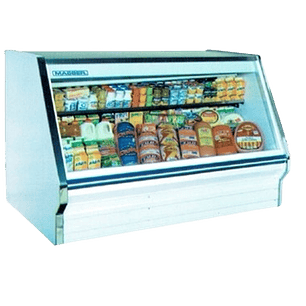 VITRINA CRISTAL RECTO DE 1.00 METRO ENTREPAÑOS EN ACERO MARCA MASSER MODELO  RHNA 1000