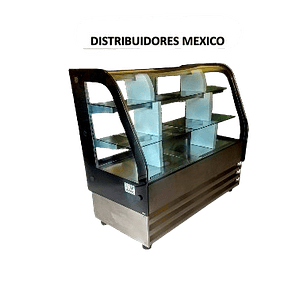 VITRINA CRISTAL CURVO DE 70 CM FULL GLASS MARCA MASSER MODELO RHNVCT 700 FGD