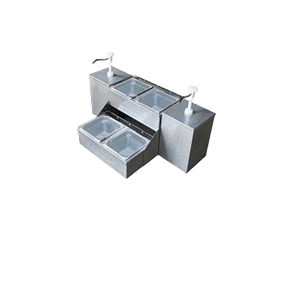 SURTIDOR DE CATSUP Y MOSTAZA MARCA INTERNATIONAL MODELO SC-4