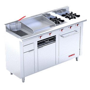 ESTUFA MARCA CORIAT MODELO MULTICHEF TURBO DE PISO PETIT PREMIUM