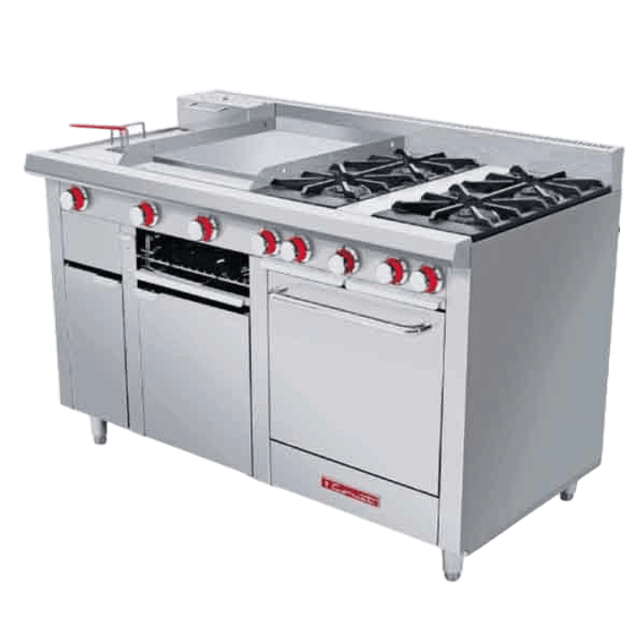 ESTUFA CORIAT MULTICHEF DE PISO MASTER PREMIUM 1