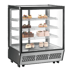 VITRINA REFRIGERADA CRISTAL CURVO 4 NIVELES MIGSA MODELO CW-145R