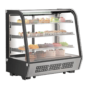 VITRINA REFRIGERADA CRISTAL CURVO 4 NIVELES MIGSA MODELO CW-195R