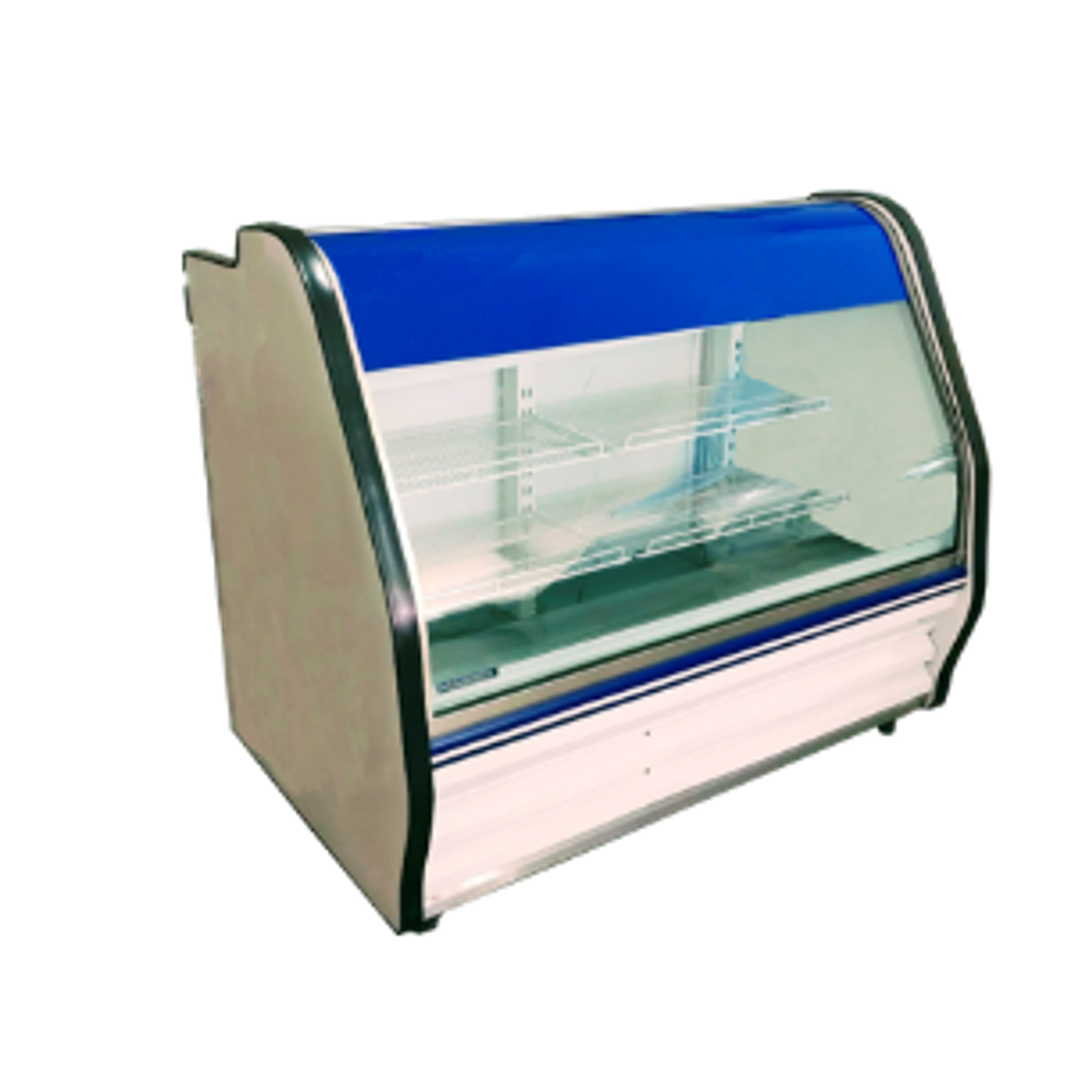 VITRINA CRISTAL CURVO 1.00 METRO  MASSER MODELO RHNVC 1000 1