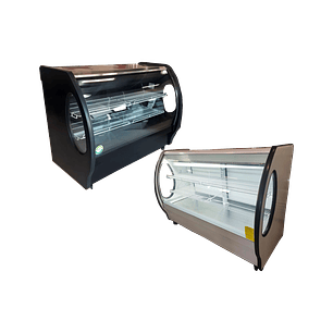 VITRINA VIDRIO CURVO PARRILLAS DE 70 CM MASSER MODELO RHNVCT 700 EP