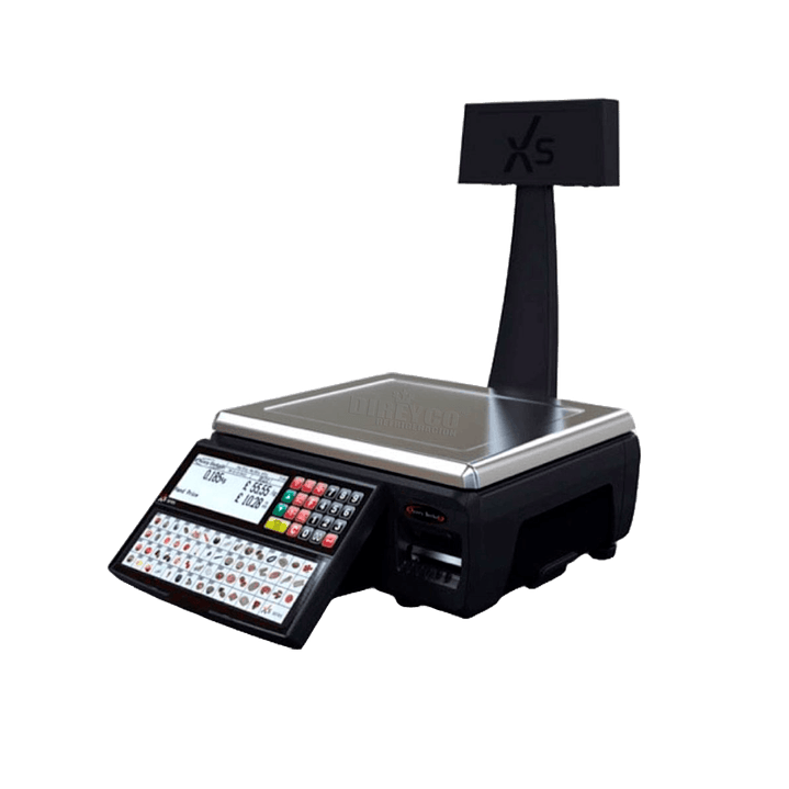 BASCULA ELECTRONICA ETIQUETADORA AVERY BERKEL XS-200 25 KG 1