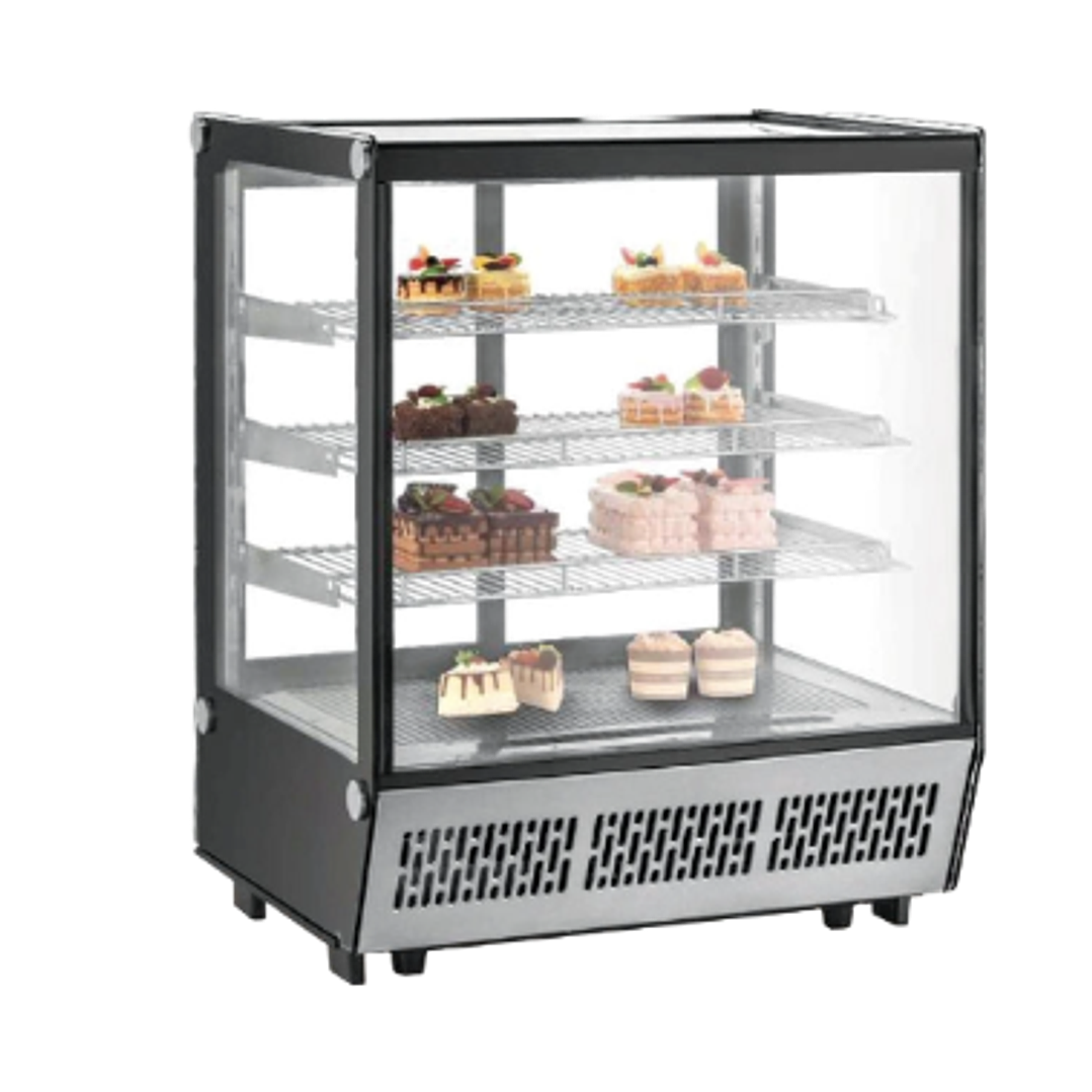 VITRINA REFRIGERADA CRISTAL RECTO 4 NIVELES MIGSA MODELO CW-295 1