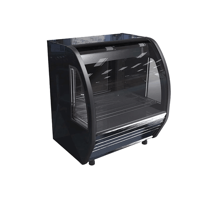 VITRINA BHS-10 F2 NEGRA IMBERA 1