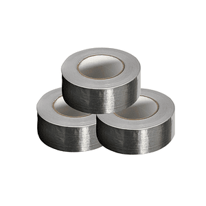 Pack 3 Cinta Adhesiva De Aluminio 50mm