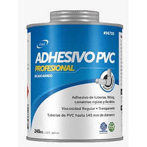 Adhesivo para PVC 240cc