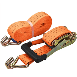 AMARRE DE TRINQUETE - ESLINGA CON GANCHOS 6m x 50mm