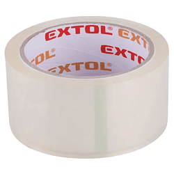 CINTA ADHESIVA TRANSPARENTE EXTOL