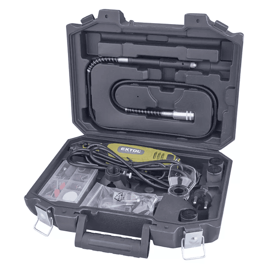 MINI DRILL CON ACCESORIO FLEXIBLE, 210 piezas, 135 W - Image 8