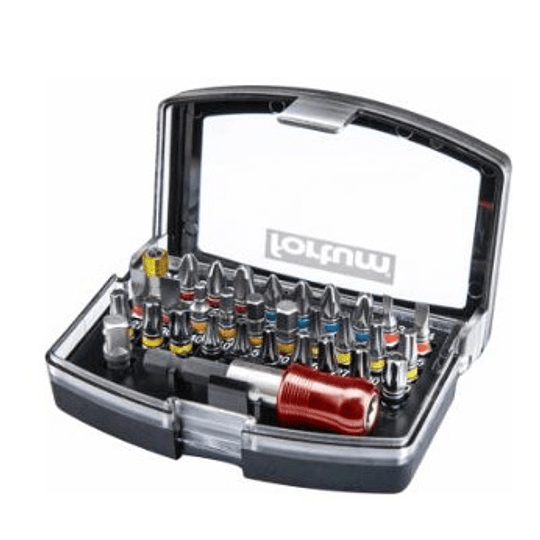 Juego de puntas 32 piezas FORTUM 