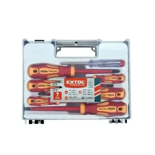 Juego De Destornilladores 7 Piezas Extol - Image 1