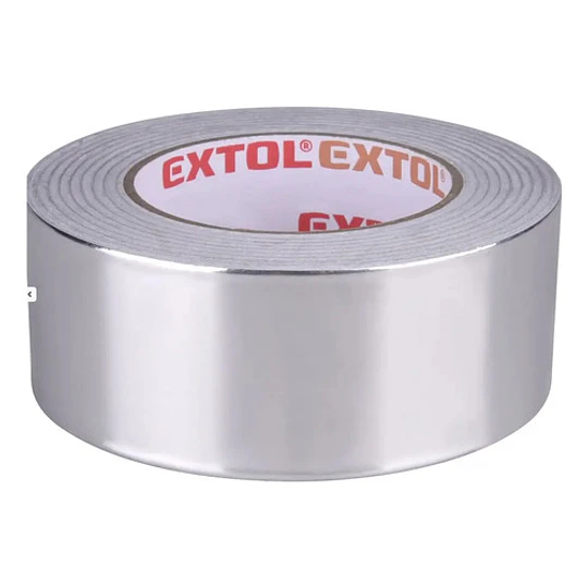Cinta Adhesiva Aluminio 50mm X 50m De Espesor. 0,03 Mm Extol - Image 2