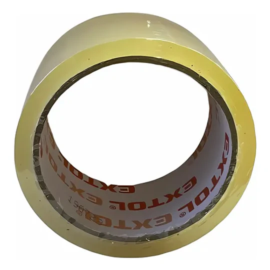 Cinta Adhesiva Transparente 48mm*40m Extol Pack De 10 - Image 3