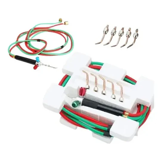 Kit De Soldadura A Gas Con Microantorcha Para Joyería Con Ox - Image 1