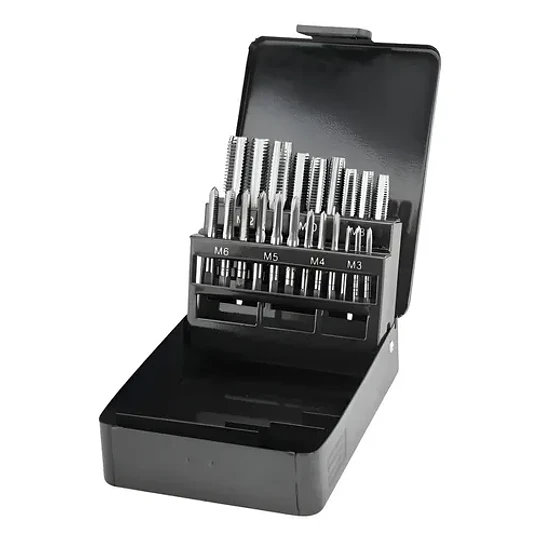 Juego De Machos 21 Piezas M3-m4-m5-m6-m8-m10-m12 Extol - Image 1