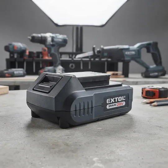 Batería Extol 2000mah Para Herramientas Inalámbricas - Image 4